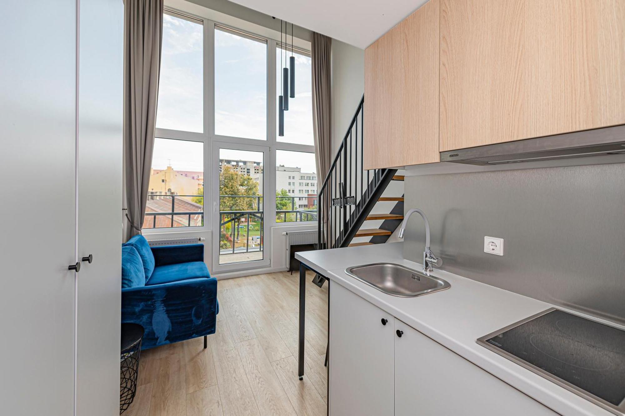 Mini Loft 1 Bd Apt By Hostlovers Kaunas Esterno foto